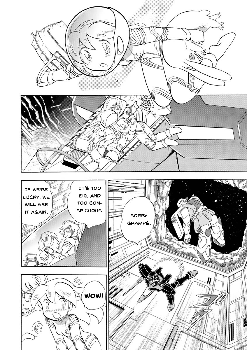 Kidou Senshi Crossbone Gundam Ghost - Chapter 12: Infiltration