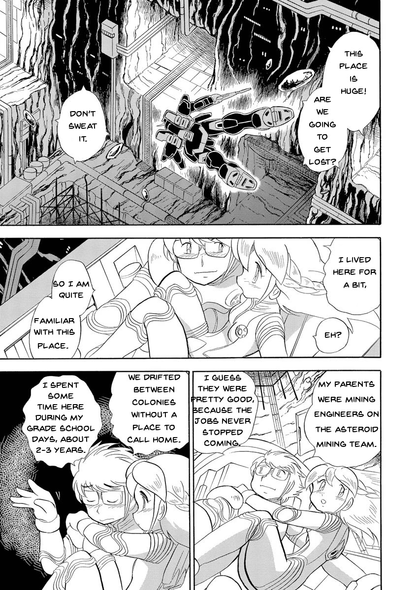 Kidou Senshi Crossbone Gundam Ghost - Chapter 12: Infiltration