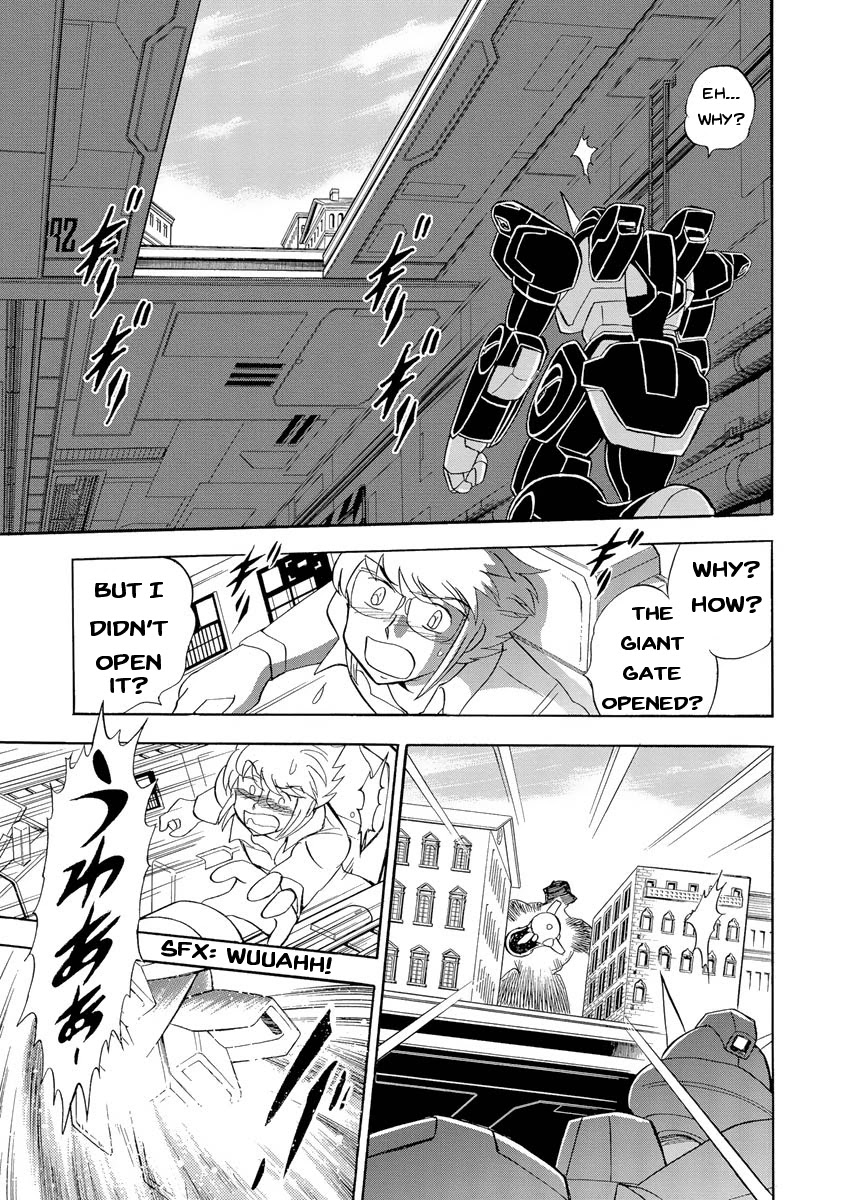 Kidou Senshi Crossbone Gundam Ghost - Chapter 12: Infiltration