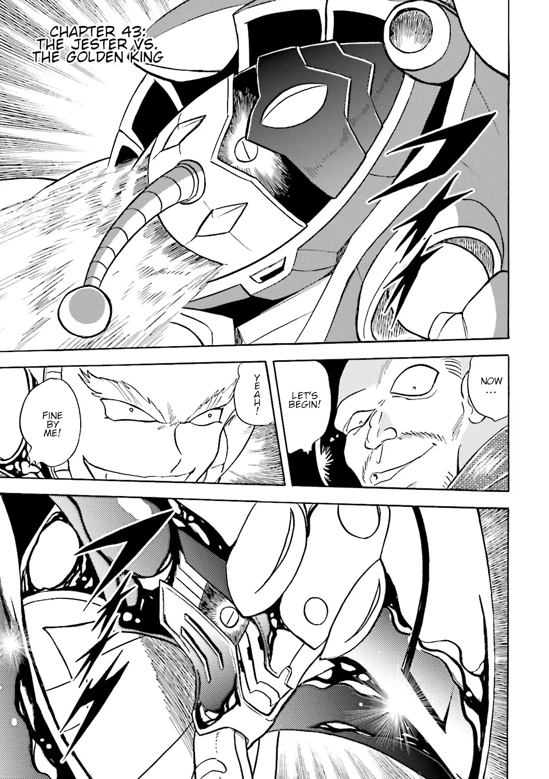 Kidou Senshi Crossbone Gundam Ghost - Vol.10 Chapter 43: The Jester Vs. The Golden King