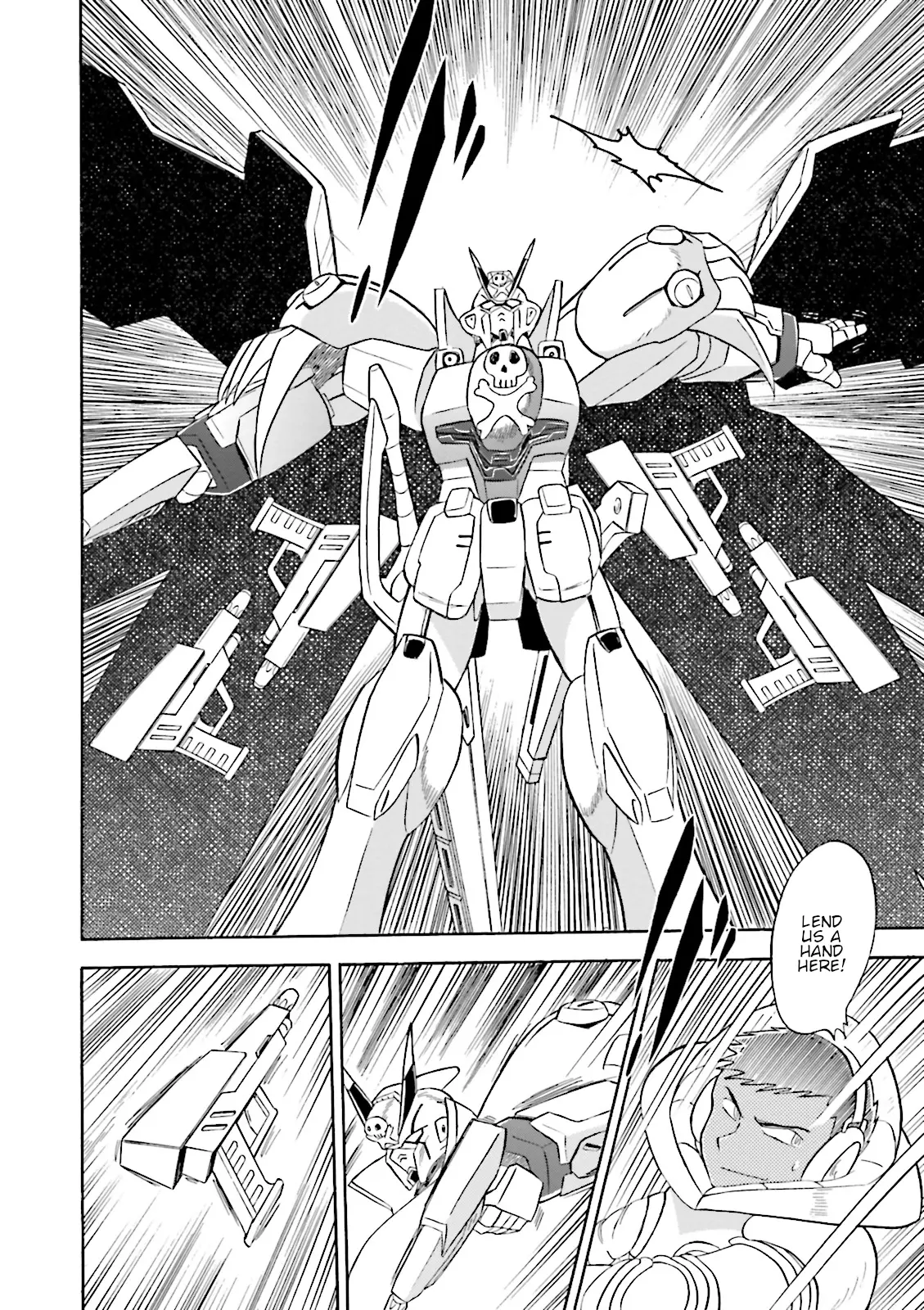 Kidou Senshi Crossbone Gundam Ghost - Vol.10 Chapter 43: The Jester Vs. The Golden King