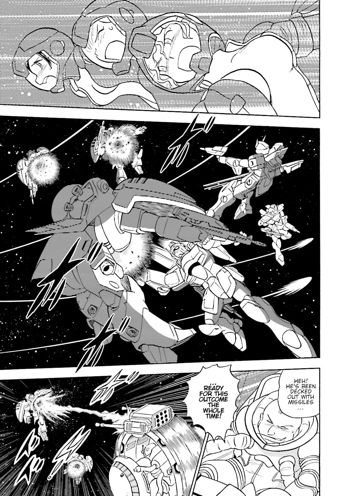 Kidou Senshi Crossbone Gundam Ghost - Vol.10 Chapter 43: The Jester Vs. The Golden King