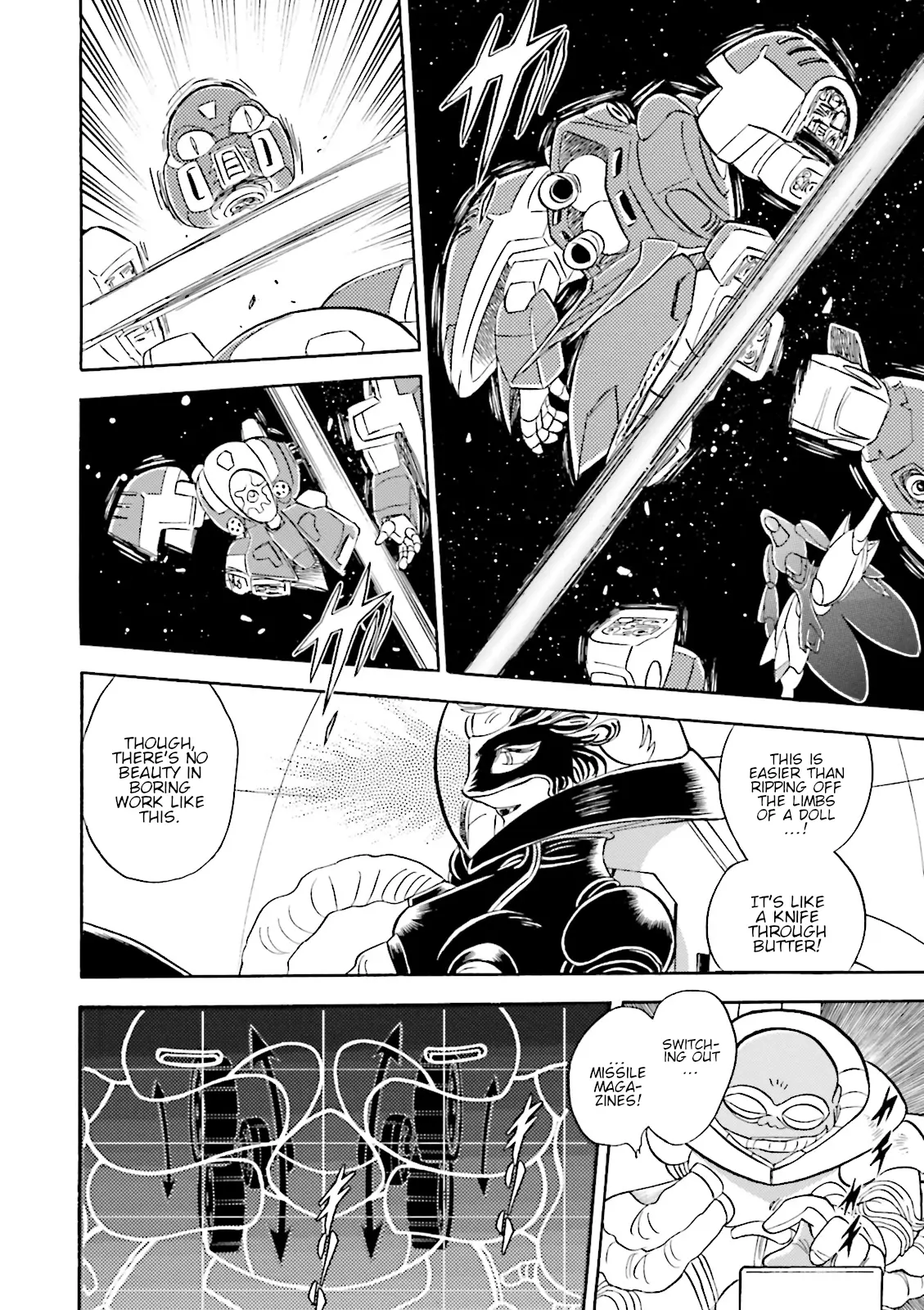 Kidou Senshi Crossbone Gundam Ghost - Vol.10 Chapter 43: The Jester Vs. The Golden King