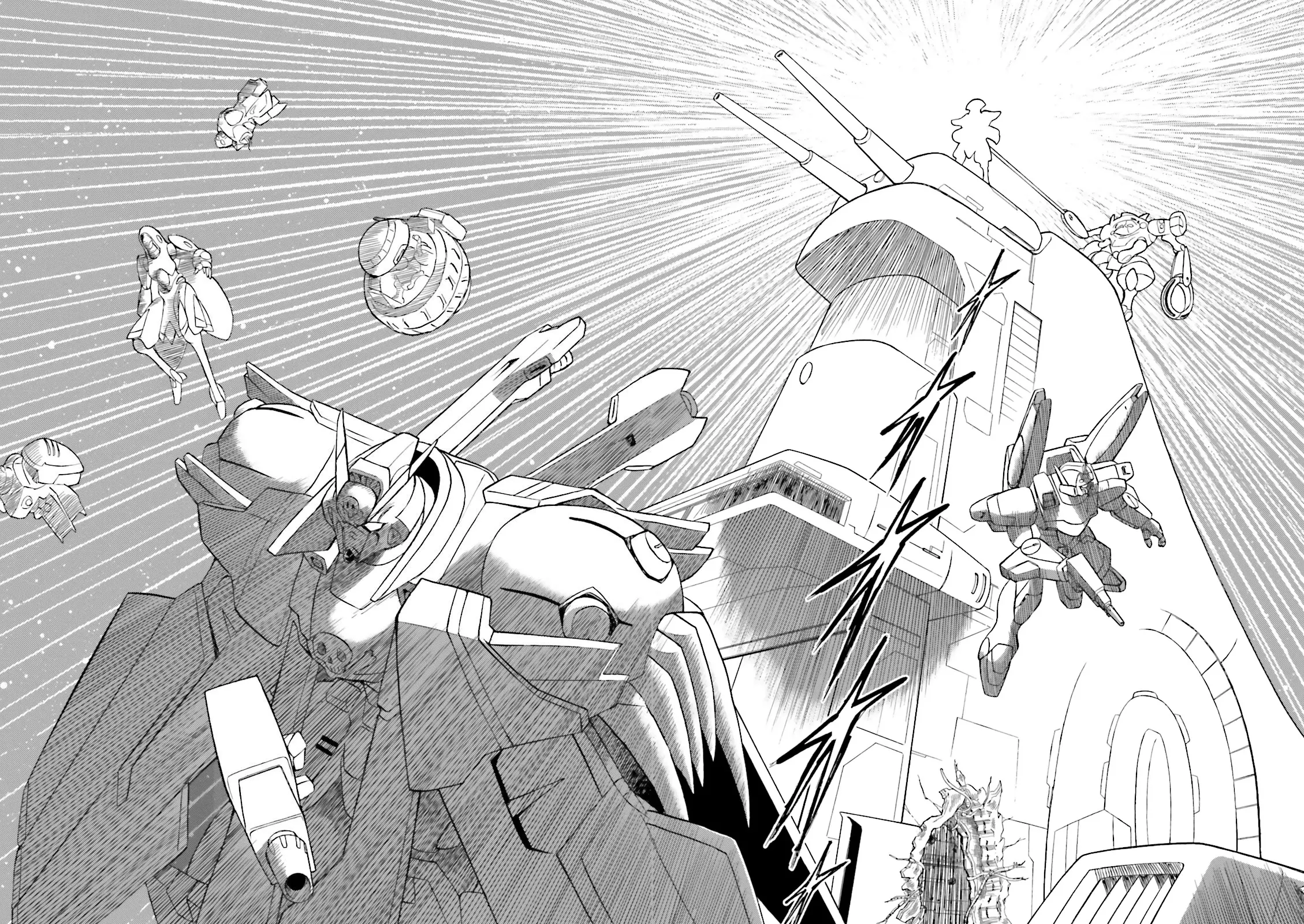 Kidou Senshi Crossbone Gundam Ghost - Vol.10 Chapter 43: The Jester Vs. The Golden King