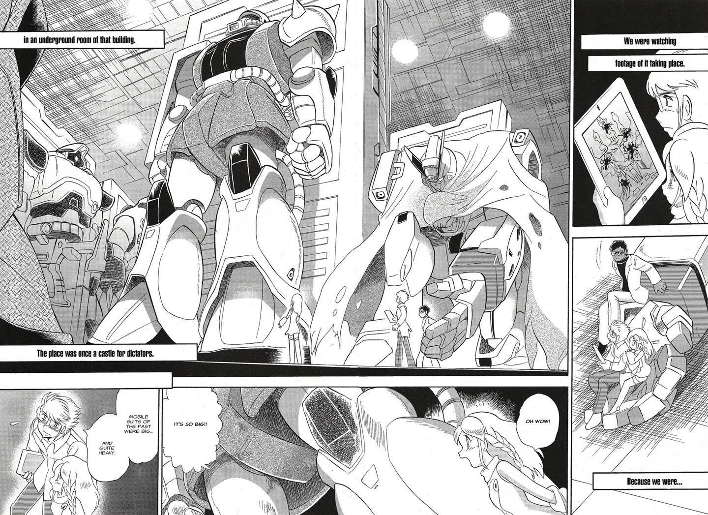 Kidou Senshi Crossbone Gundam Ghost - Vol.1 Chapter 2 : Flight