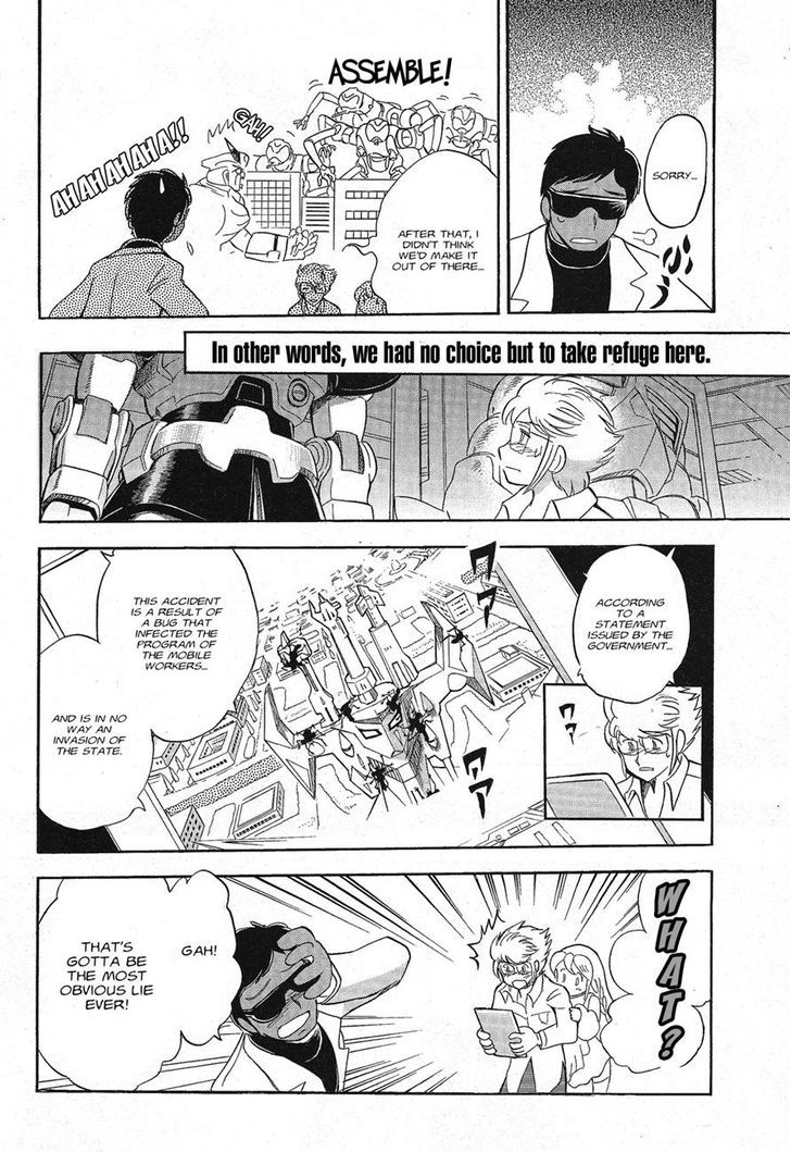 Kidou Senshi Crossbone Gundam Ghost - Vol.1 Chapter 2 : Flight