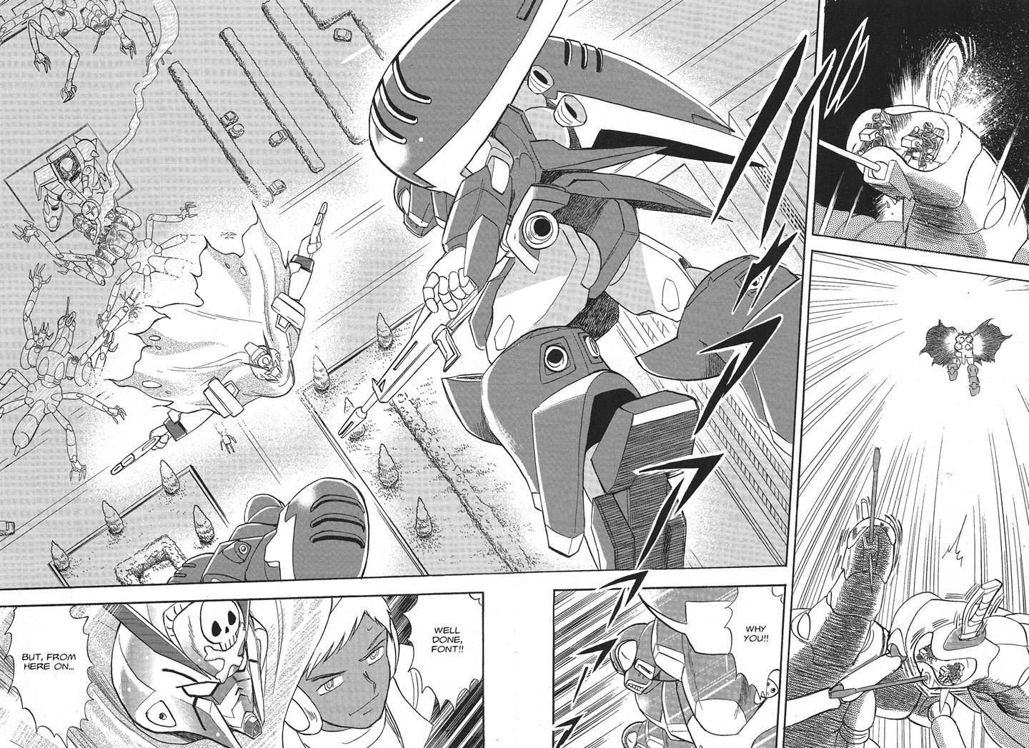 Kidou Senshi Crossbone Gundam Ghost - Vol.1 Chapter 2 : Flight