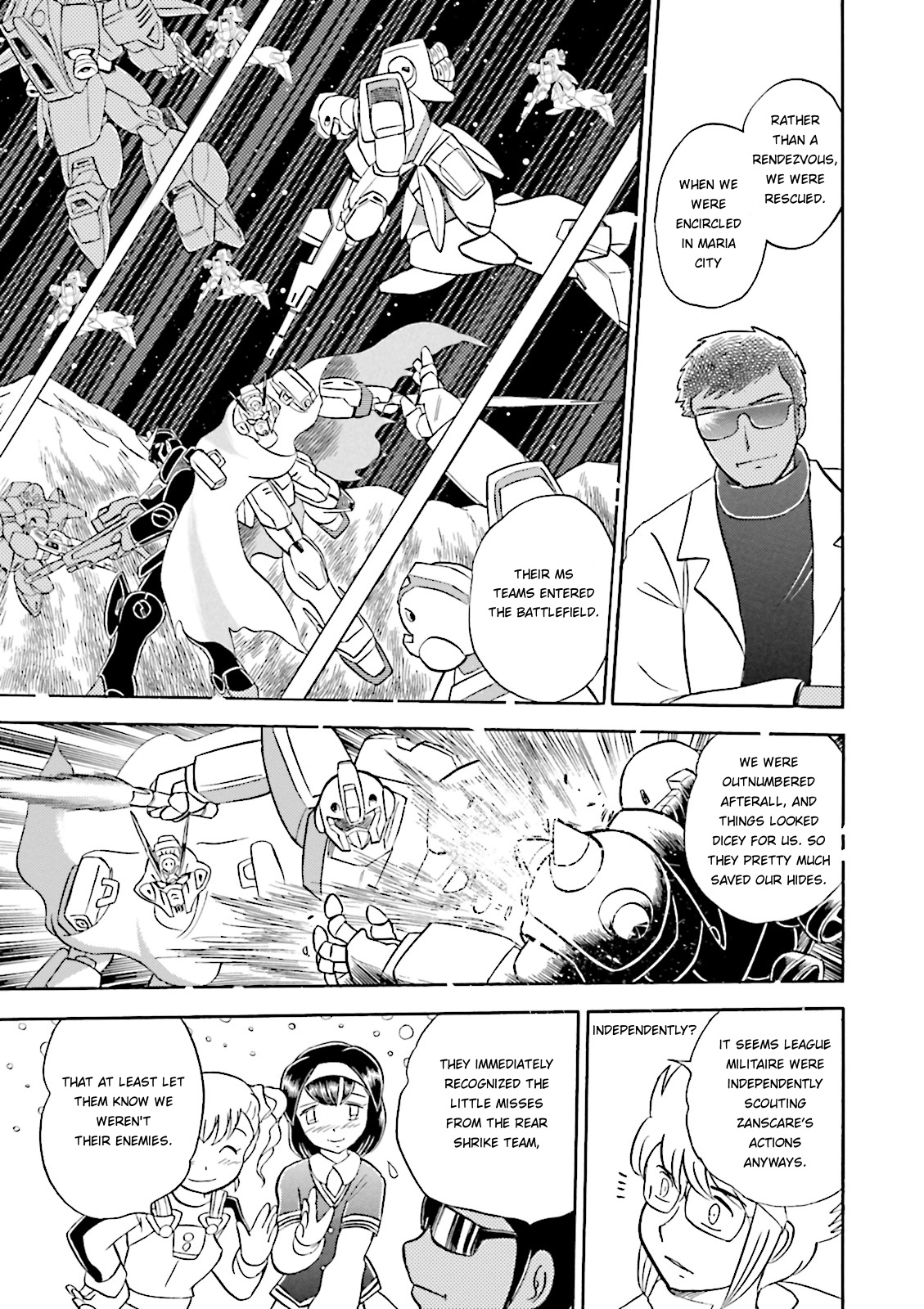 Kidou Senshi Crossbone Gundam Ghost - Vol.8 Chapter 36: Lost Child