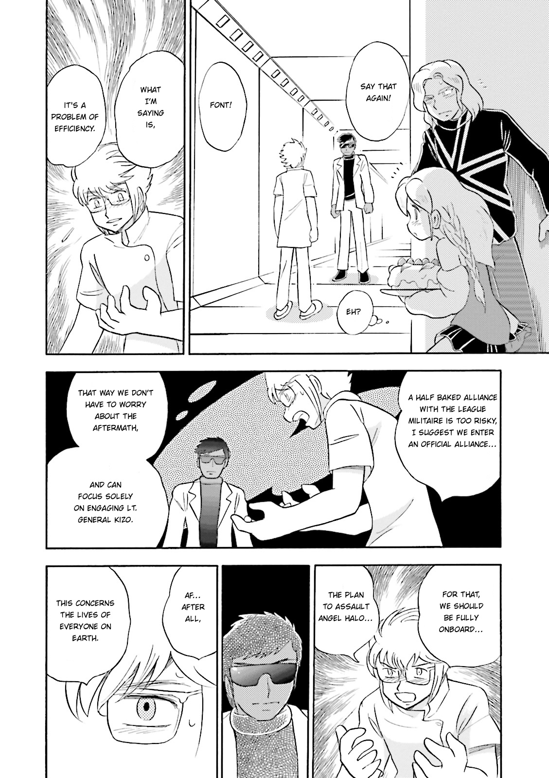 Kidou Senshi Crossbone Gundam Ghost - Vol.8 Chapter 36: Lost Child