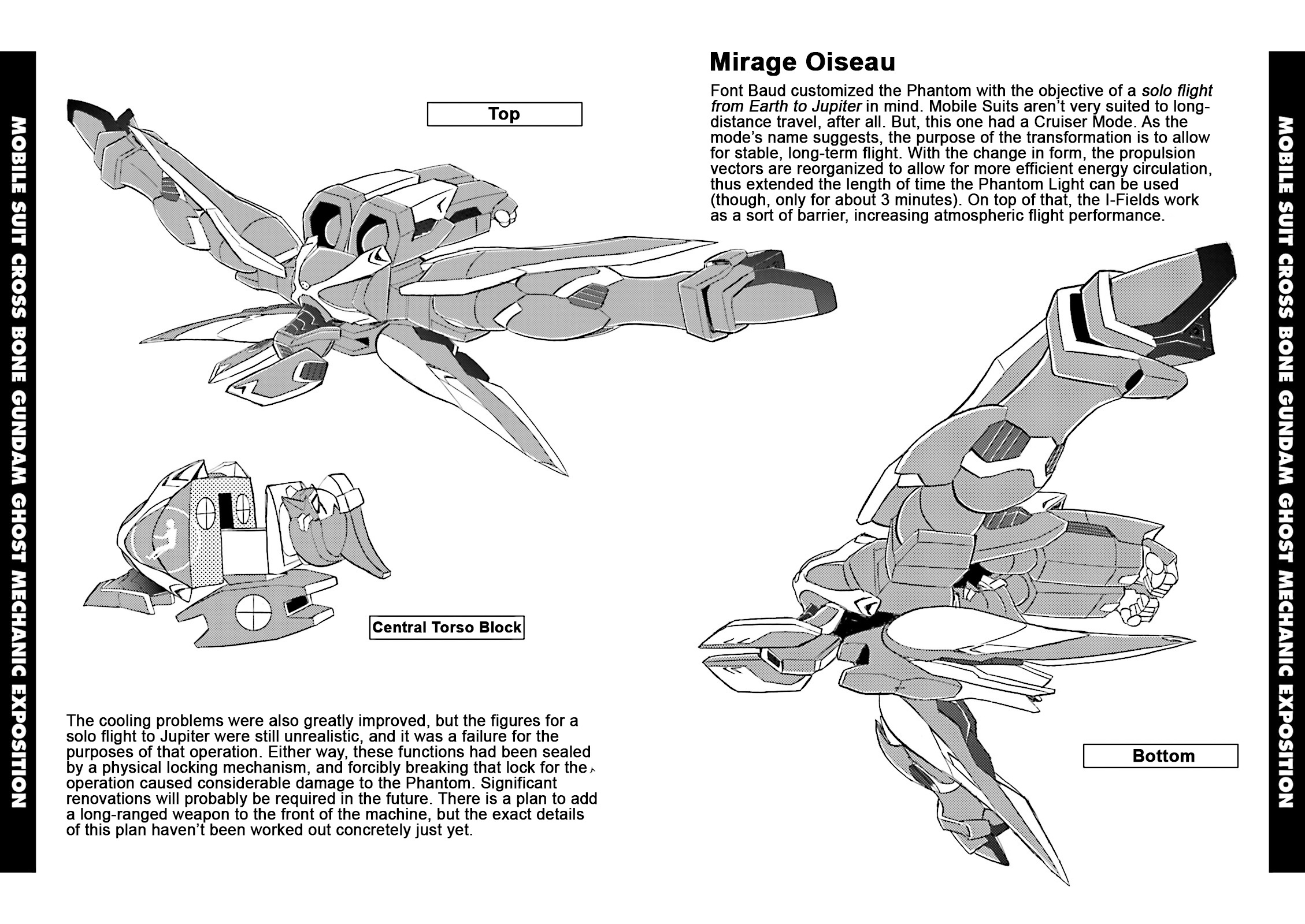 Kidou Senshi Crossbone Gundam Ghost - Vol.8 Chapter 36.5: Volume 8 Mechanical Notes