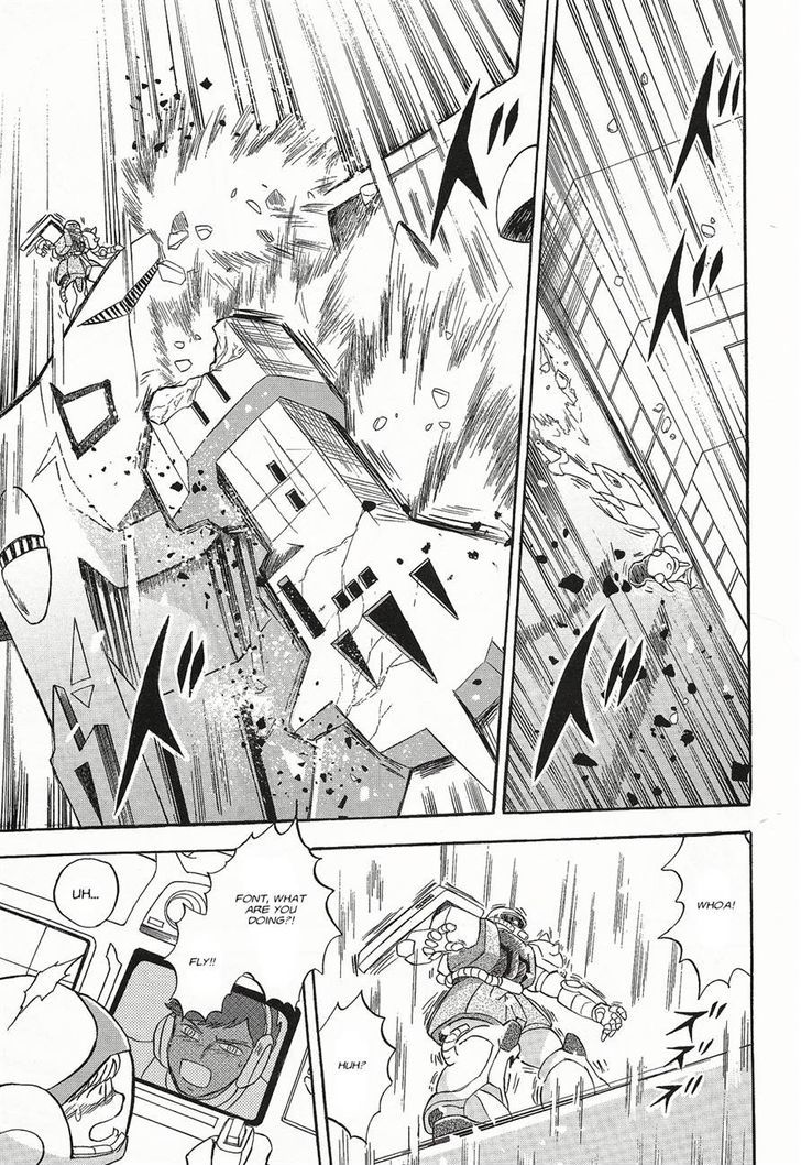 Kidou Senshi Crossbone Gundam Ghost - Vol.1 Chapter 4 : Angel Call