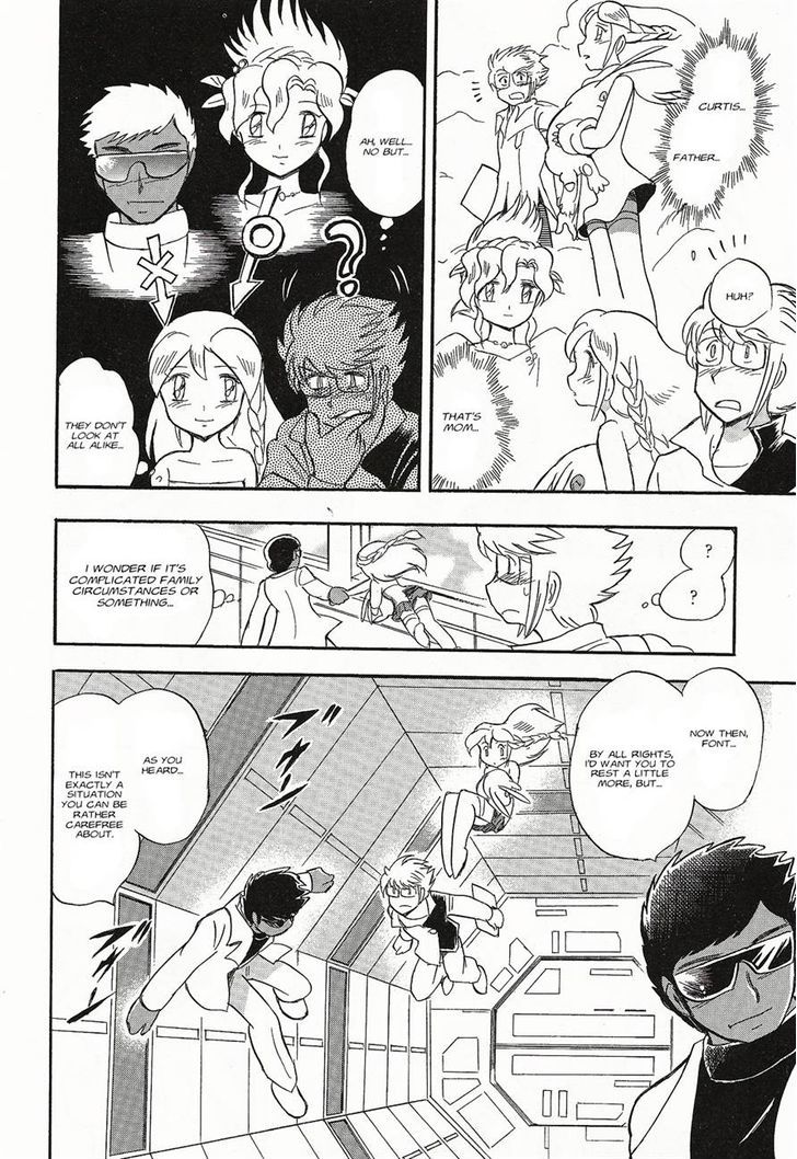 Kidou Senshi Crossbone Gundam Ghost - Vol.1 Chapter 4 : Angel Call