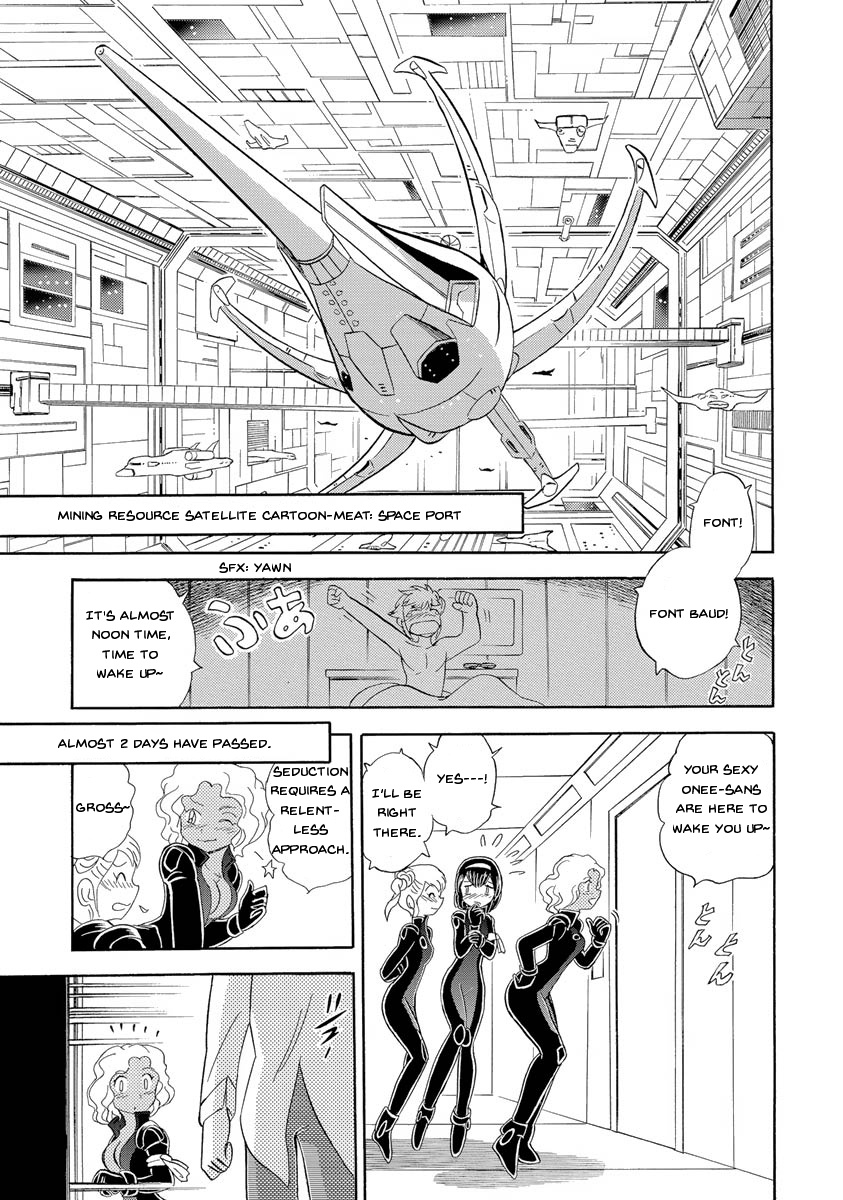 Kidou Senshi Crossbone Gundam Ghost - Vol.4 Chapter 18: Font Baud's Long Day