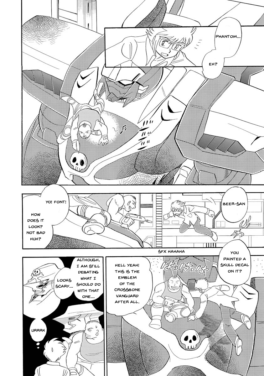 Kidou Senshi Crossbone Gundam Ghost - Vol.4 Chapter 18: Font Baud's Long Day