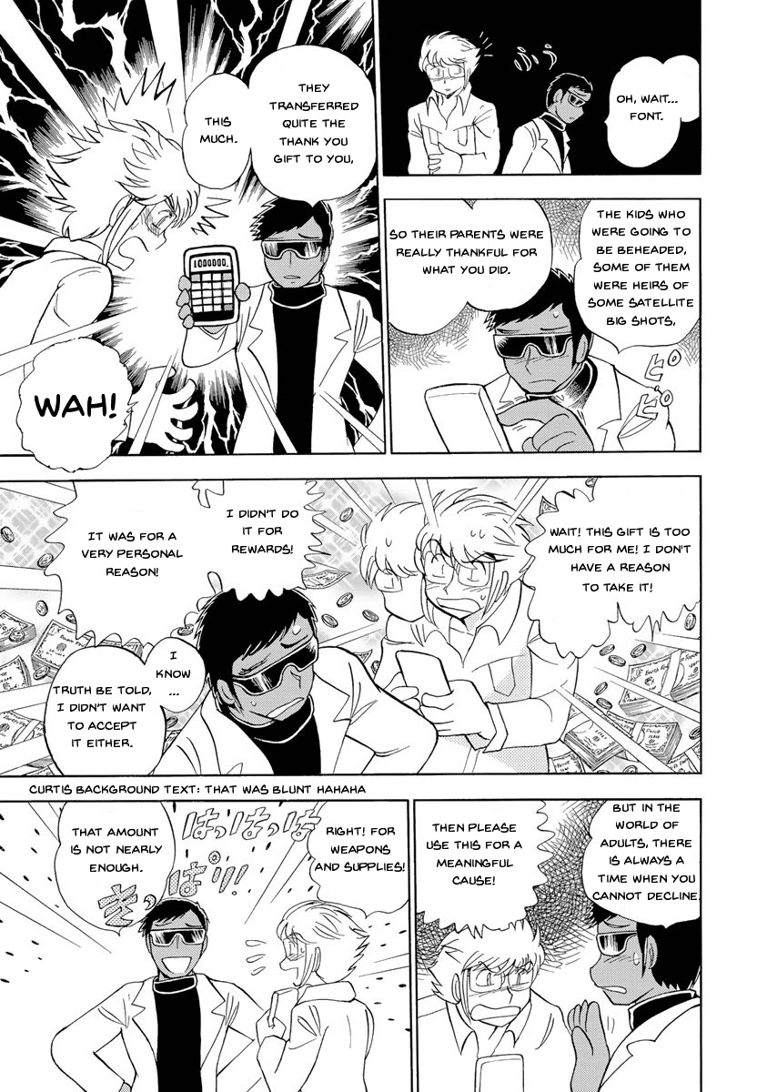 Kidou Senshi Crossbone Gundam Ghost - Vol.4 Chapter 18: Font Baud's Long Day