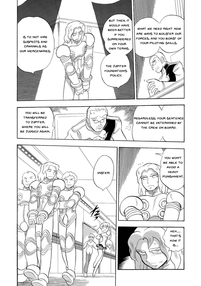 Kidou Senshi Crossbone Gundam Ghost - Vol.4 Chapter 18: Font Baud's Long Day