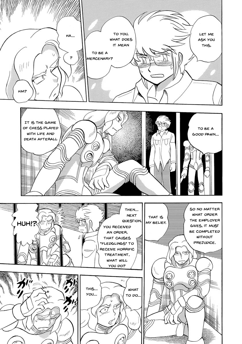 Kidou Senshi Crossbone Gundam Ghost - Vol.4 Chapter 18: Font Baud's Long Day