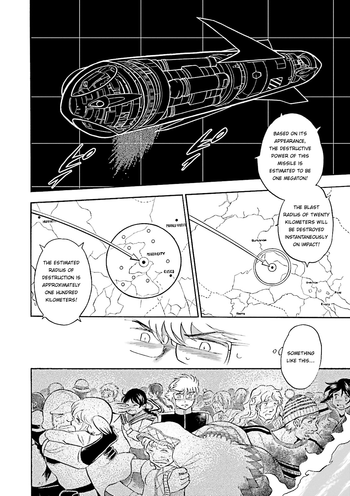 Kidou Senshi Crossbone Gundam Ghost - Vol.8 Chapter 35: Nine Hundred Seconds Of Pursuit