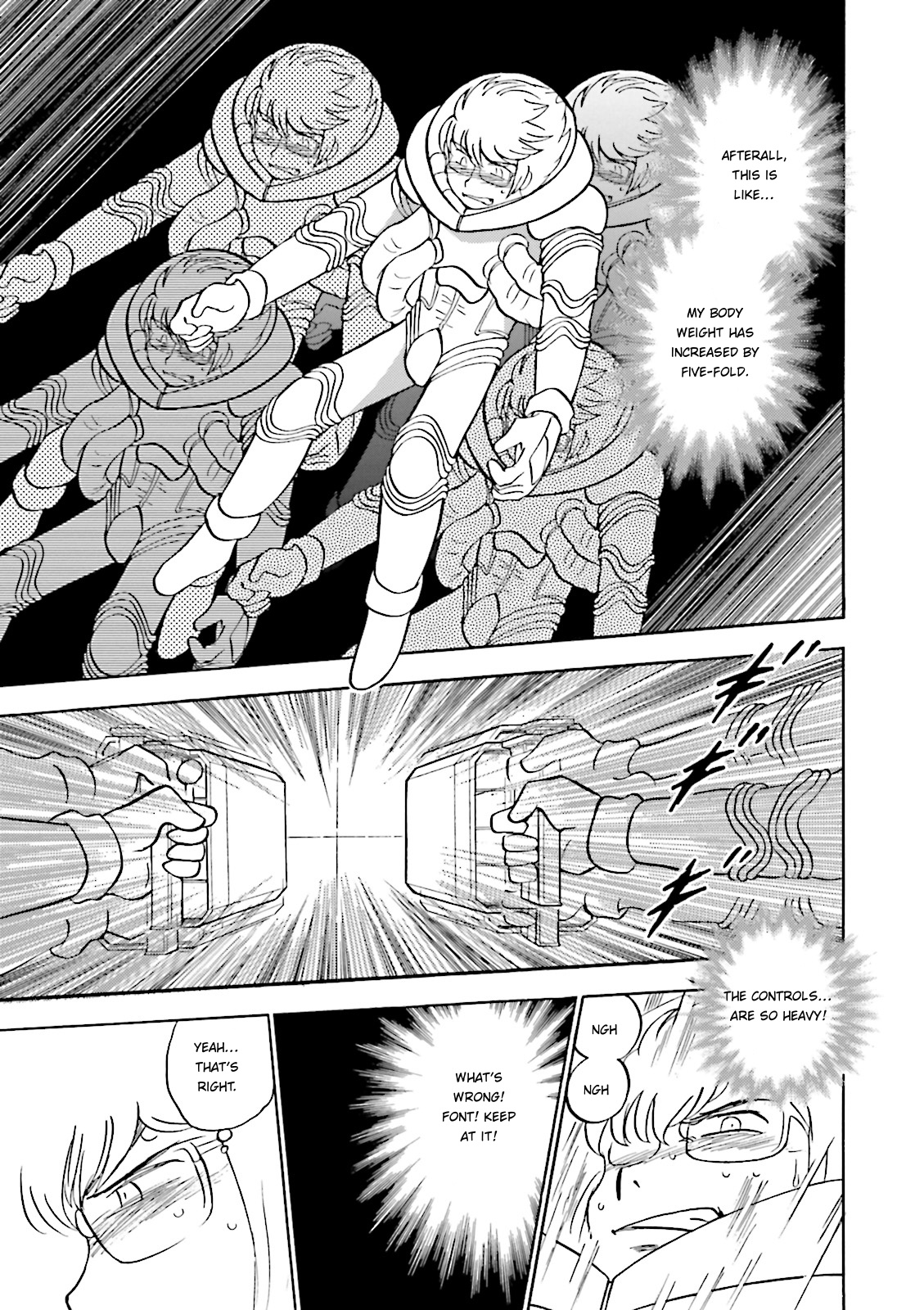 Kidou Senshi Crossbone Gundam Ghost - Vol.8 Chapter 35: Nine Hundred Seconds Of Pursuit