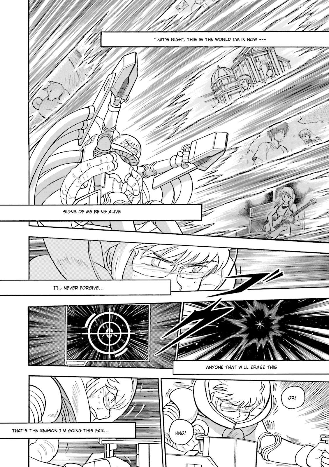 Kidou Senshi Crossbone Gundam Ghost - Vol.8 Chapter 35: Nine Hundred Seconds Of Pursuit