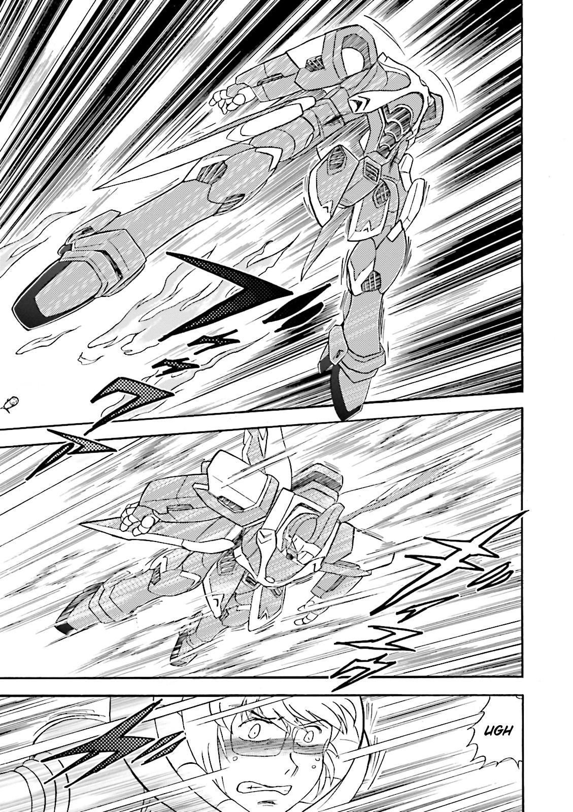 Kidou Senshi Crossbone Gundam Ghost - Vol.8 Chapter 35: Nine Hundred Seconds Of Pursuit