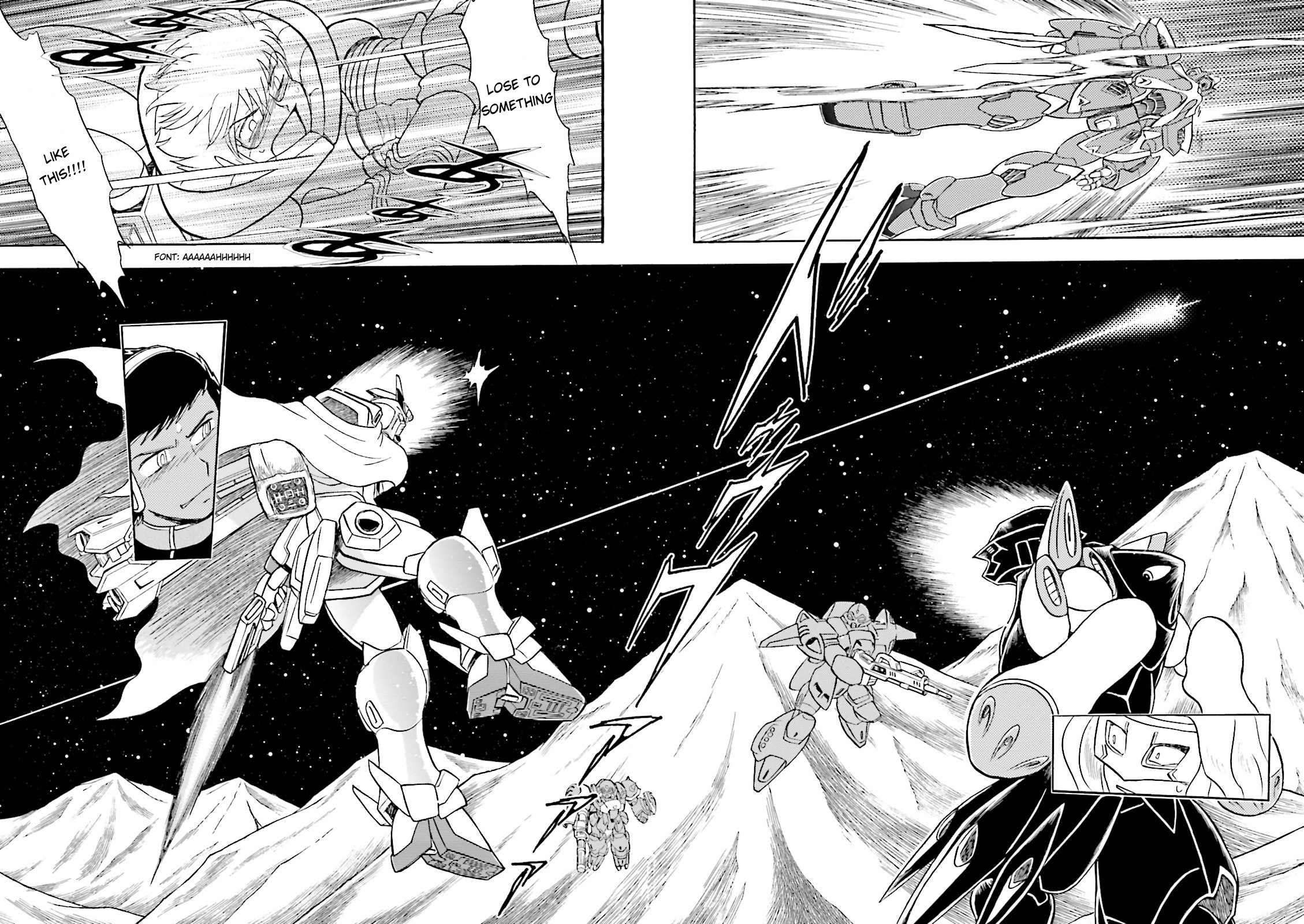 Kidou Senshi Crossbone Gundam Ghost - Vol.8 Chapter 35: Nine Hundred Seconds Of Pursuit