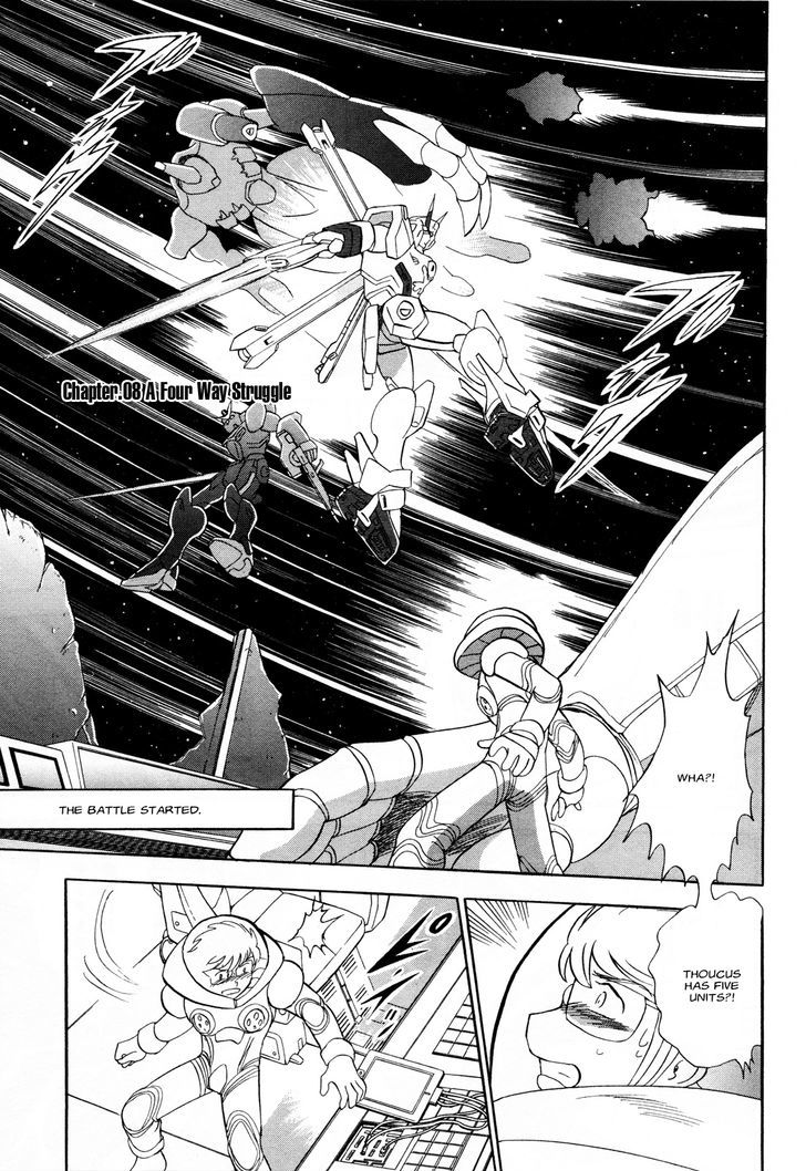 Kidou Senshi Crossbone Gundam Ghost - Vol.2 Chapter 8 : A Four-Way Struggle