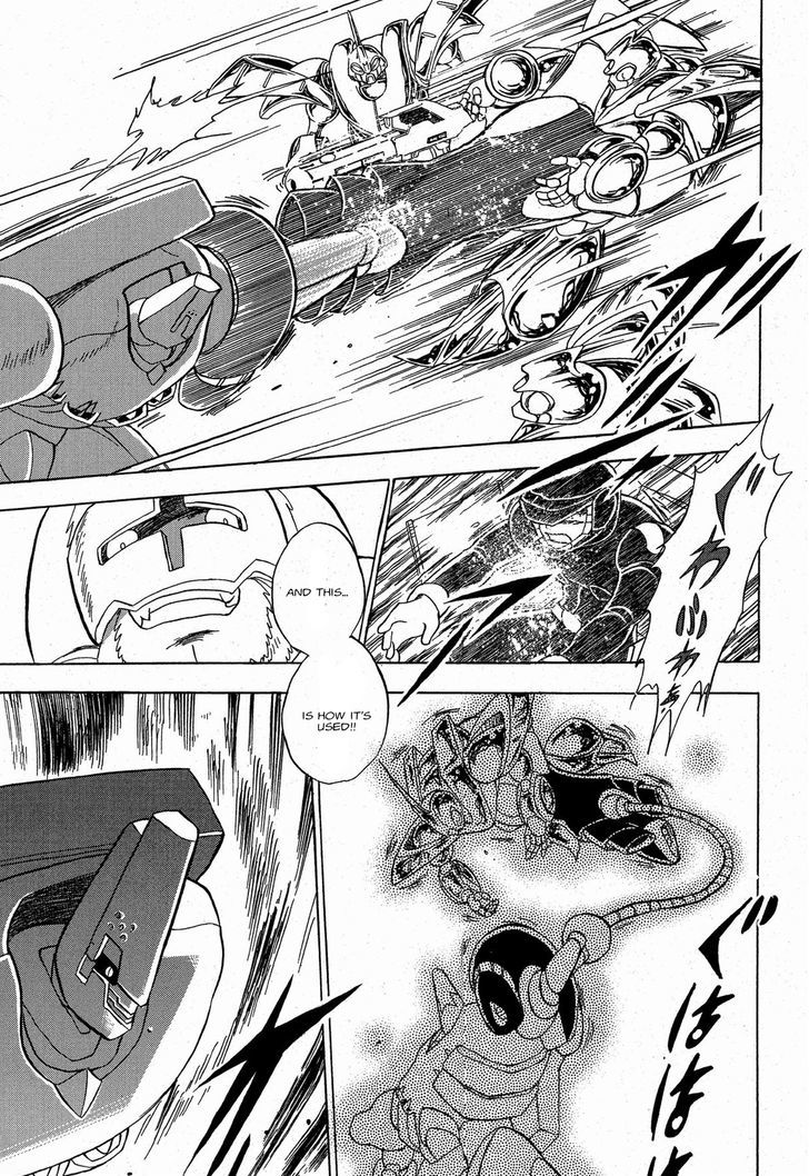 Kidou Senshi Crossbone Gundam Ghost - Vol.2 Chapter 8 : A Four-Way Struggle