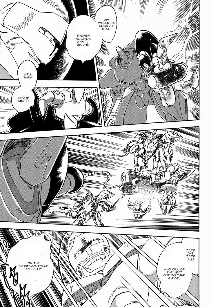 Kidou Senshi Crossbone Gundam Ghost - Vol.2 Chapter 8 : A Four-Way Struggle