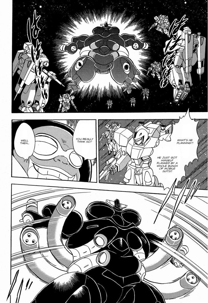 Kidou Senshi Crossbone Gundam Ghost - Vol.2 Chapter 8 : A Four-Way Struggle