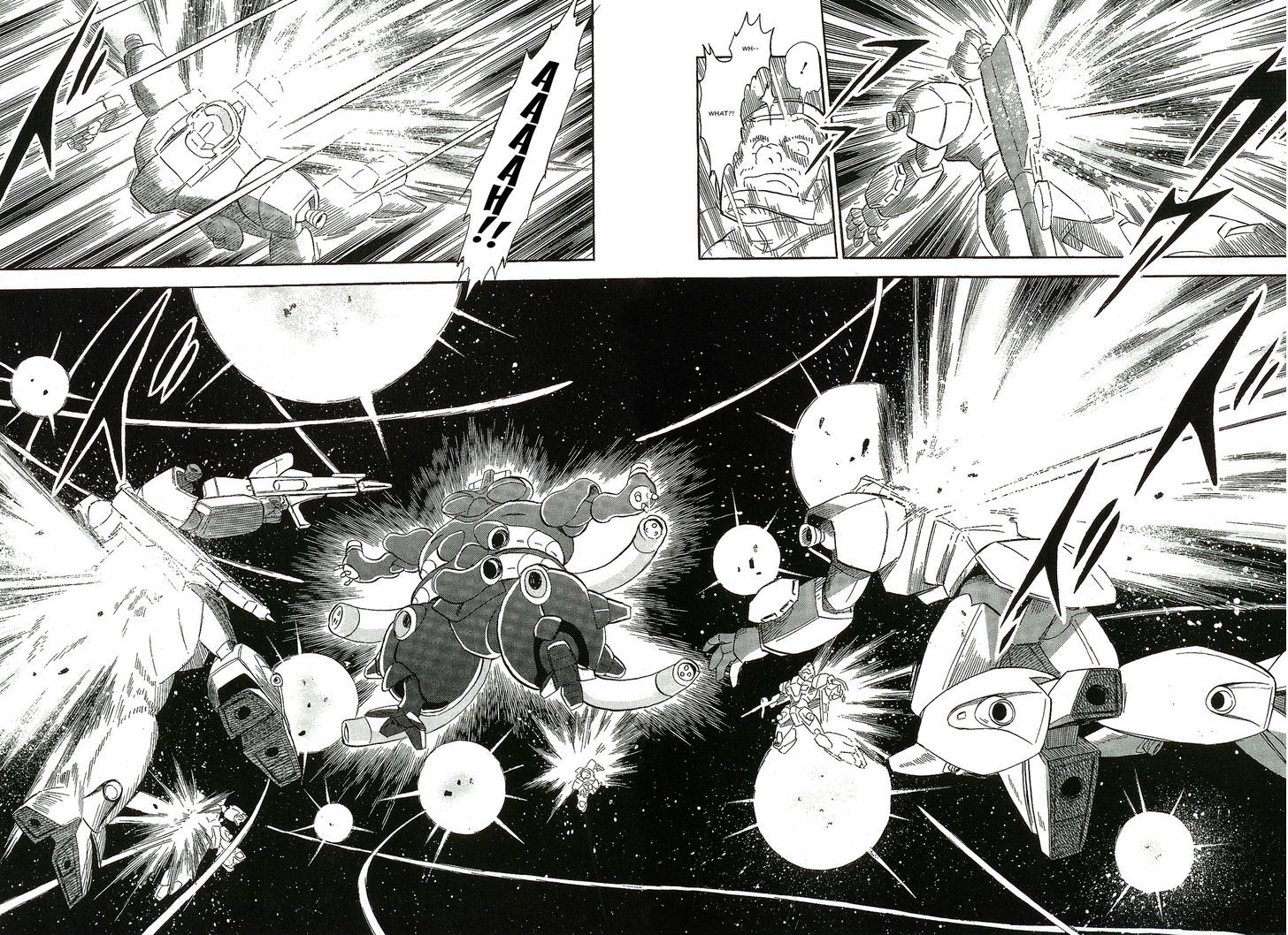 Kidou Senshi Crossbone Gundam Ghost - Vol.2 Chapter 8 : A Four-Way Struggle