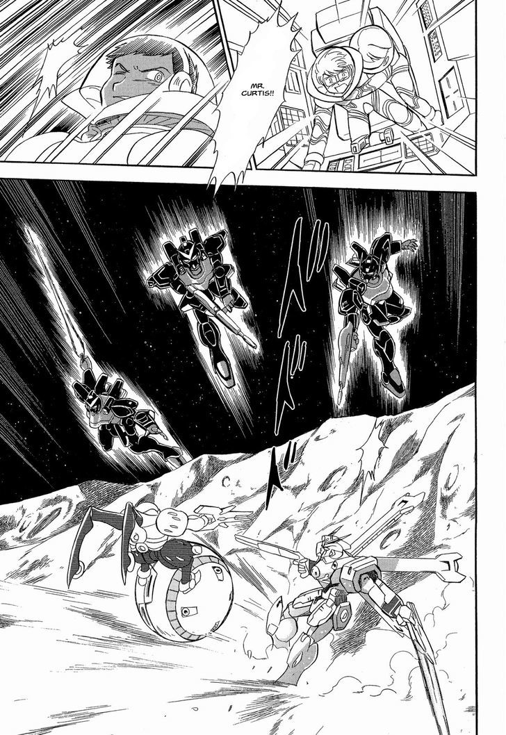 Kidou Senshi Crossbone Gundam Ghost - Vol.2 Chapter 8 : A Four-Way Struggle