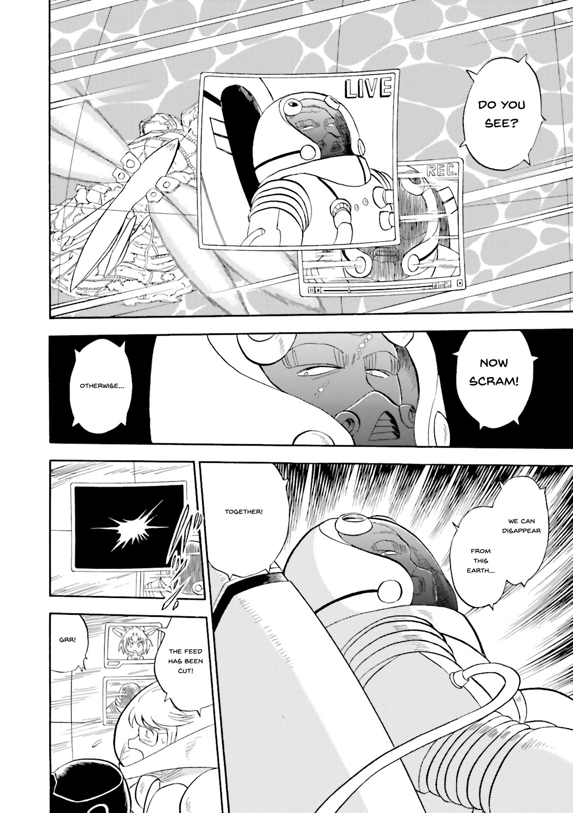 Kidou Senshi Crossbone Gundam Ghost - Vol.6 Chapter 25: Trapped Betwene Fire And Destruction