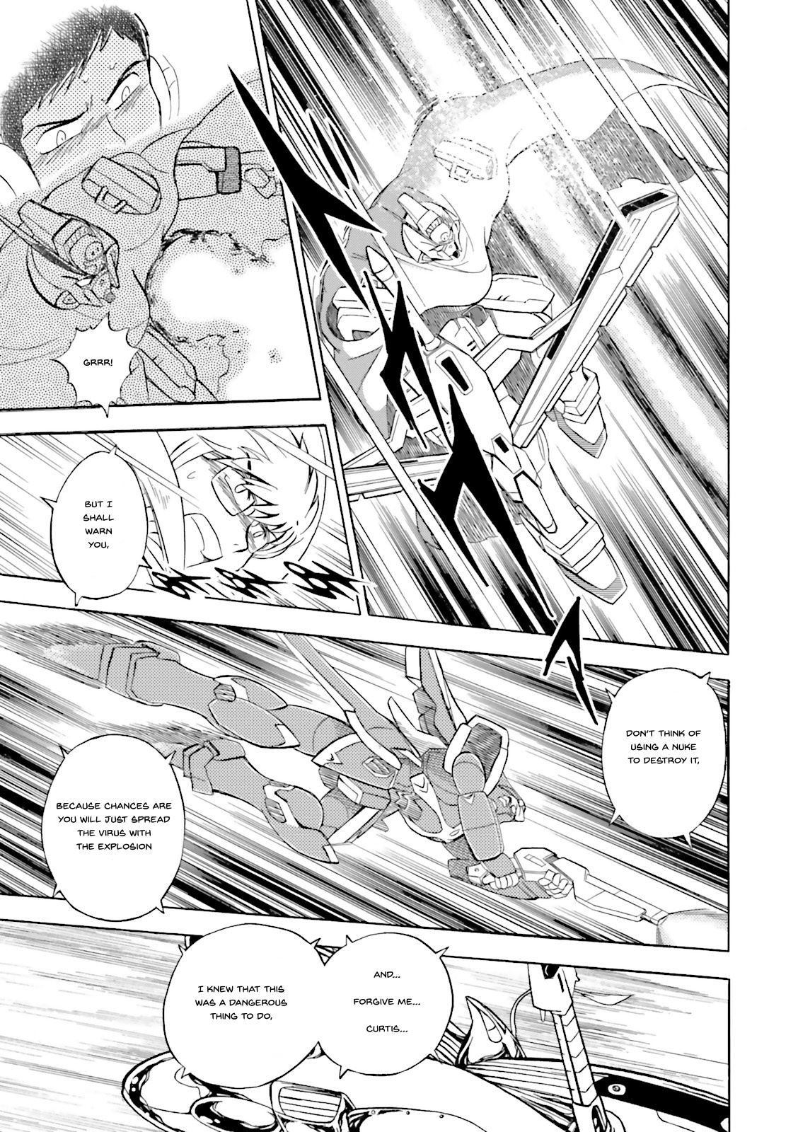 Kidou Senshi Crossbone Gundam Ghost - Vol.6 Chapter 25: Trapped Betwene Fire And Destruction