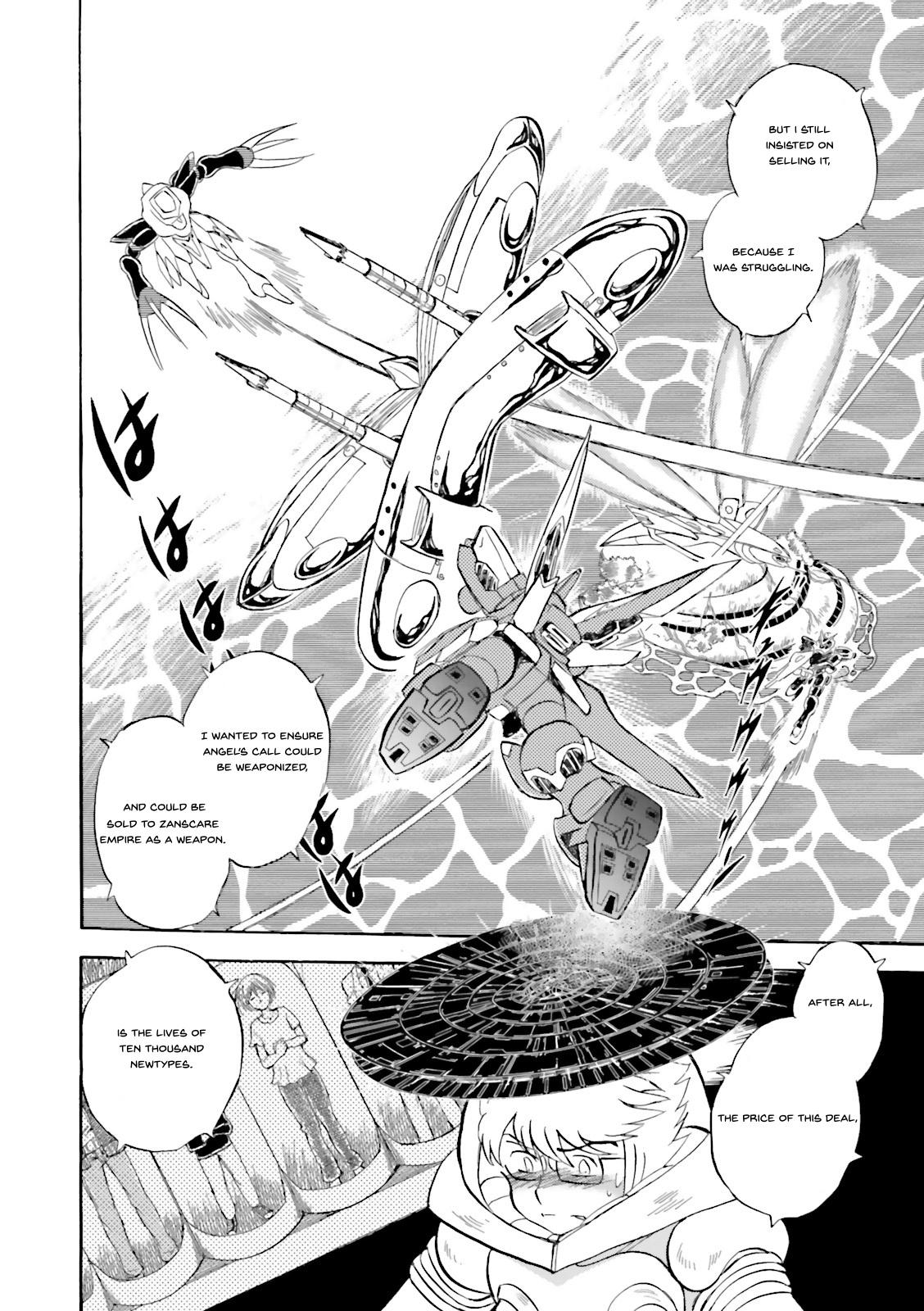 Kidou Senshi Crossbone Gundam Ghost - Vol.6 Chapter 25: Trapped Betwene Fire And Destruction