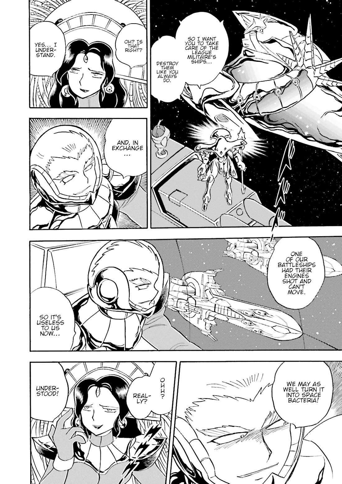 Kidou Senshi Crossbone Gundam Ghost - Chapter 44: Hi • Ka • Ri