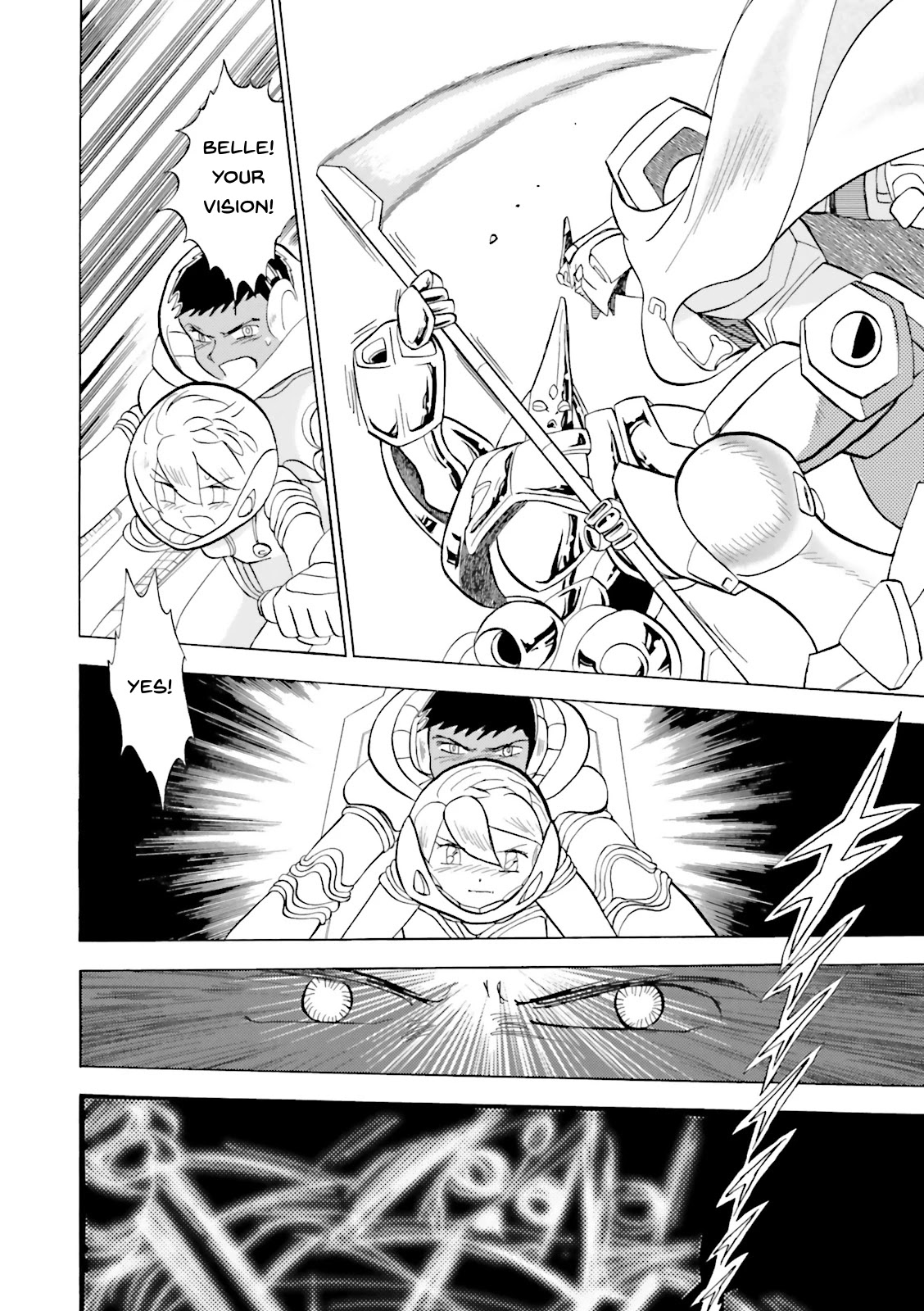 Kidou Senshi Crossbone Gundam Ghost - Chapter 24: Struggle