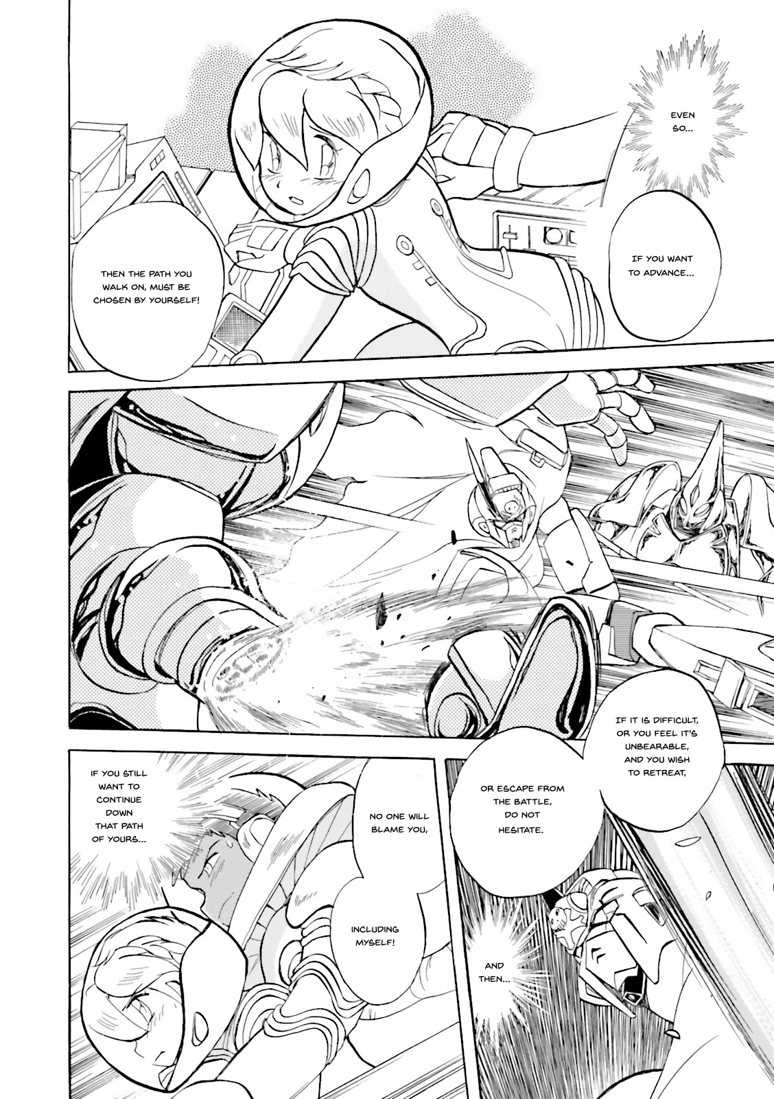 Kidou Senshi Crossbone Gundam Ghost - Chapter 24: Struggle