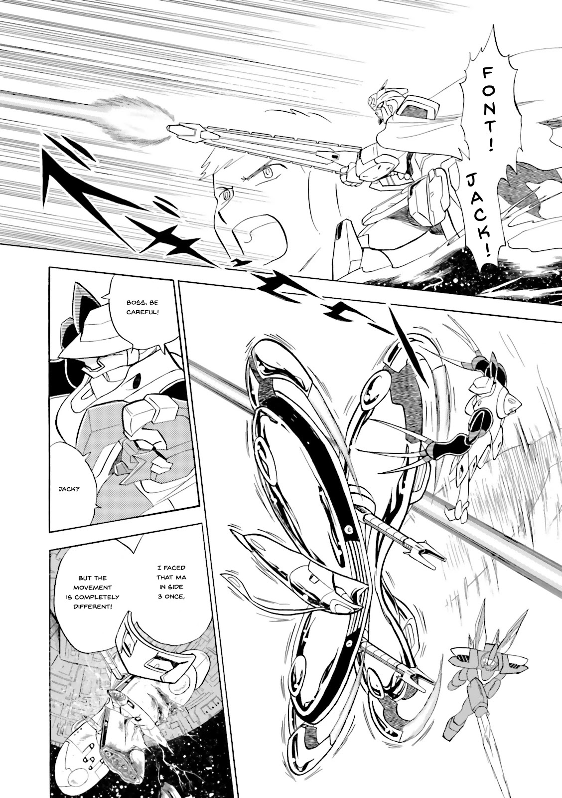 Kidou Senshi Crossbone Gundam Ghost - Chapter 24: Struggle