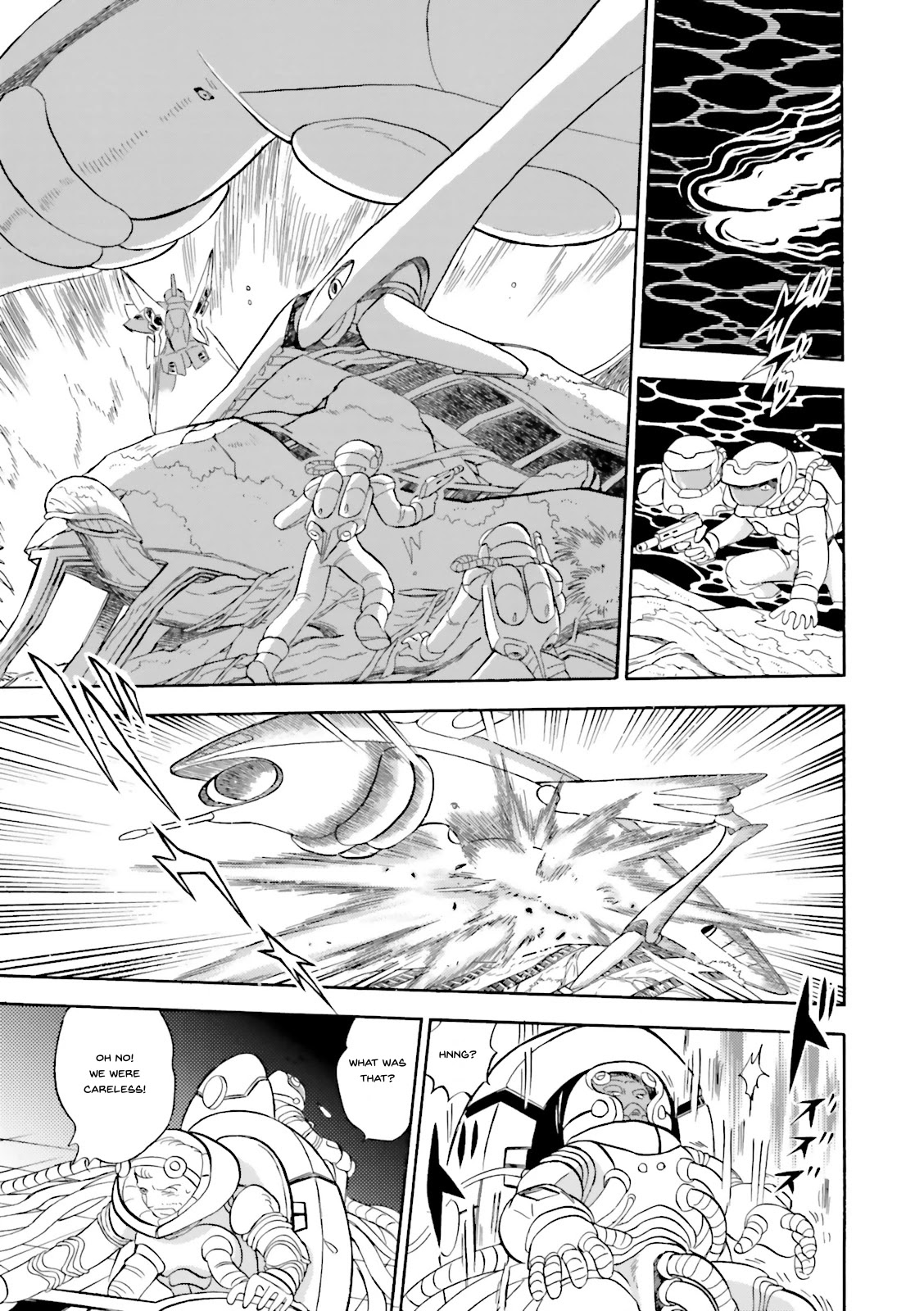 Kidou Senshi Crossbone Gundam Ghost - Chapter 24: Struggle