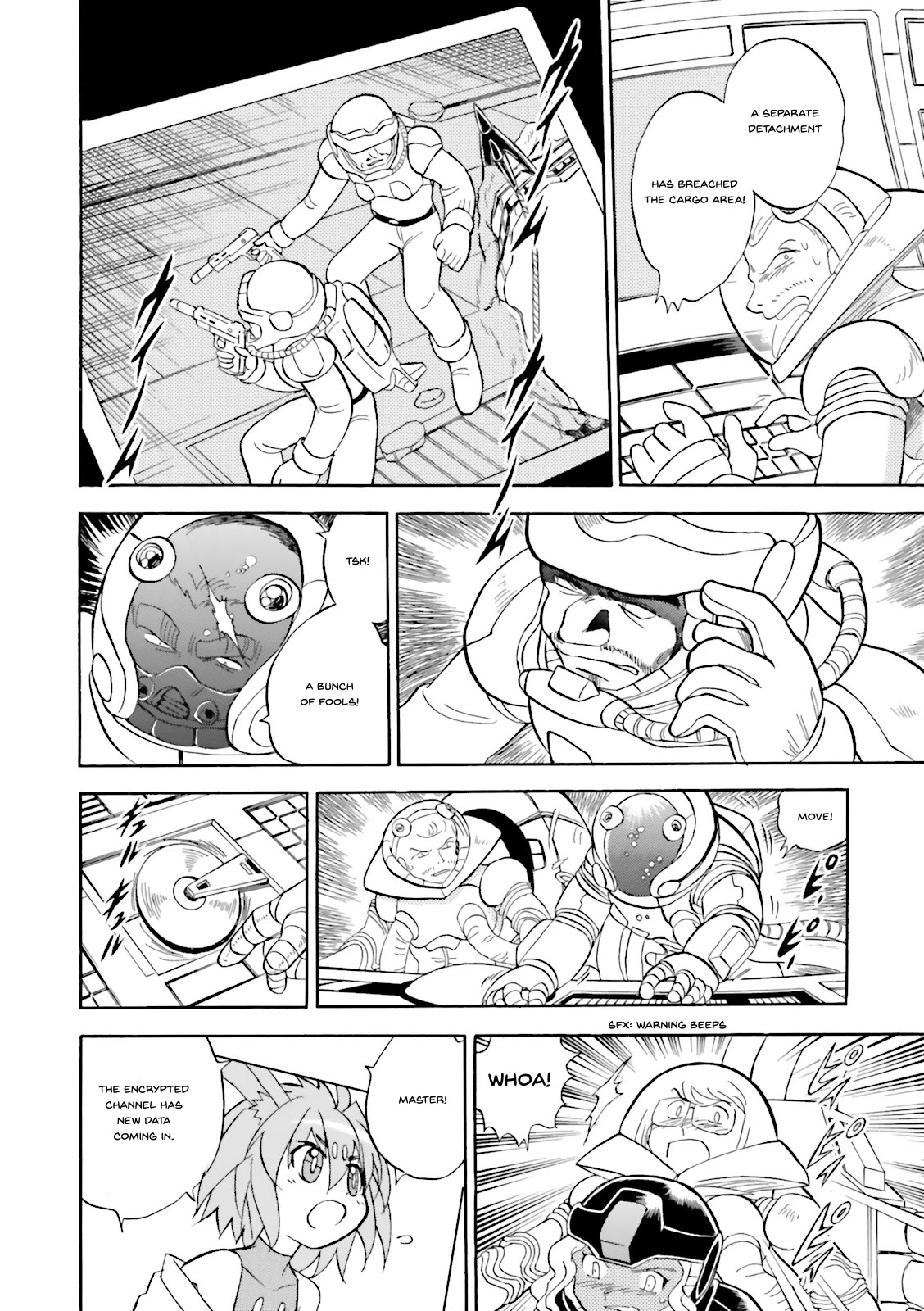 Kidou Senshi Crossbone Gundam Ghost - Chapter 24: Struggle