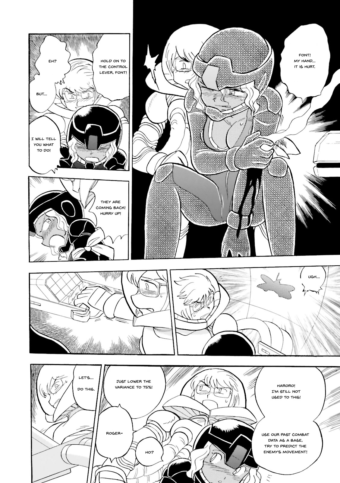 Kidou Senshi Crossbone Gundam Ghost - Chapter 24: Struggle