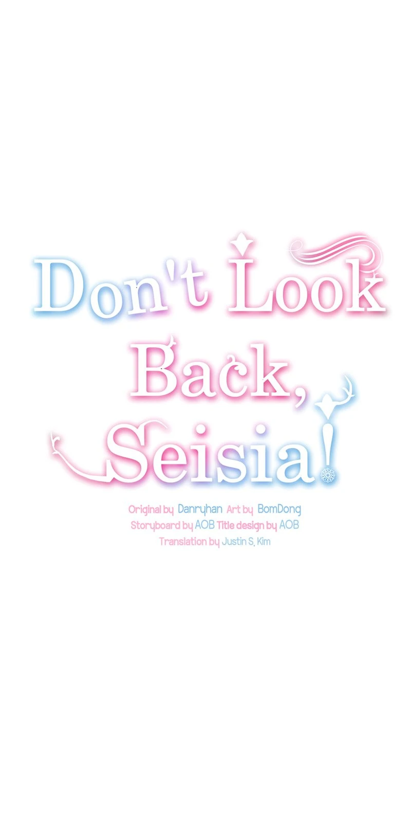 Don’T Look Back, Seisia! - Chapter 106