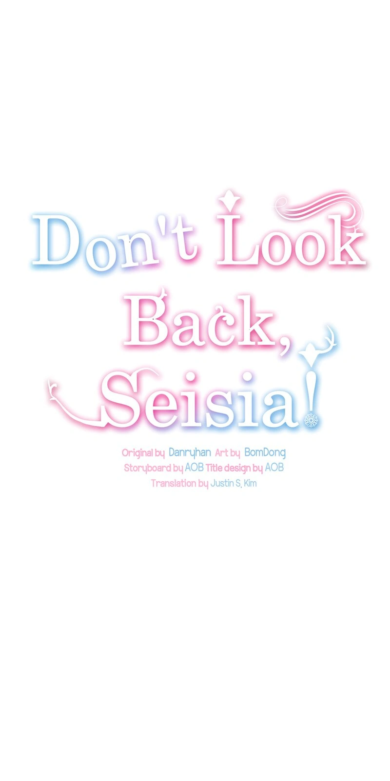 Don’T Look Back, Seisia! - Chapter 103