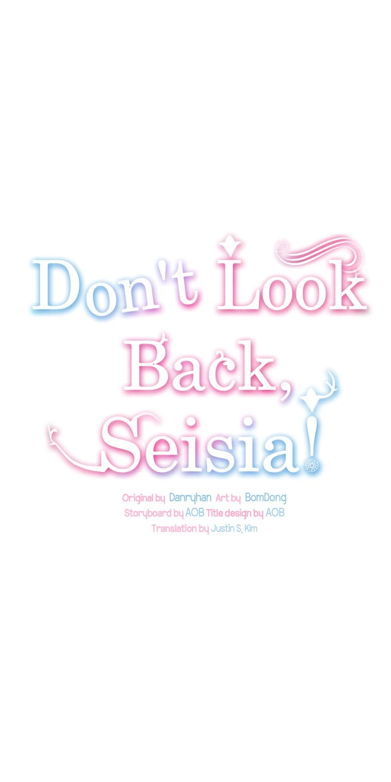 Don’T Look Back, Seisia! - Chapter 113