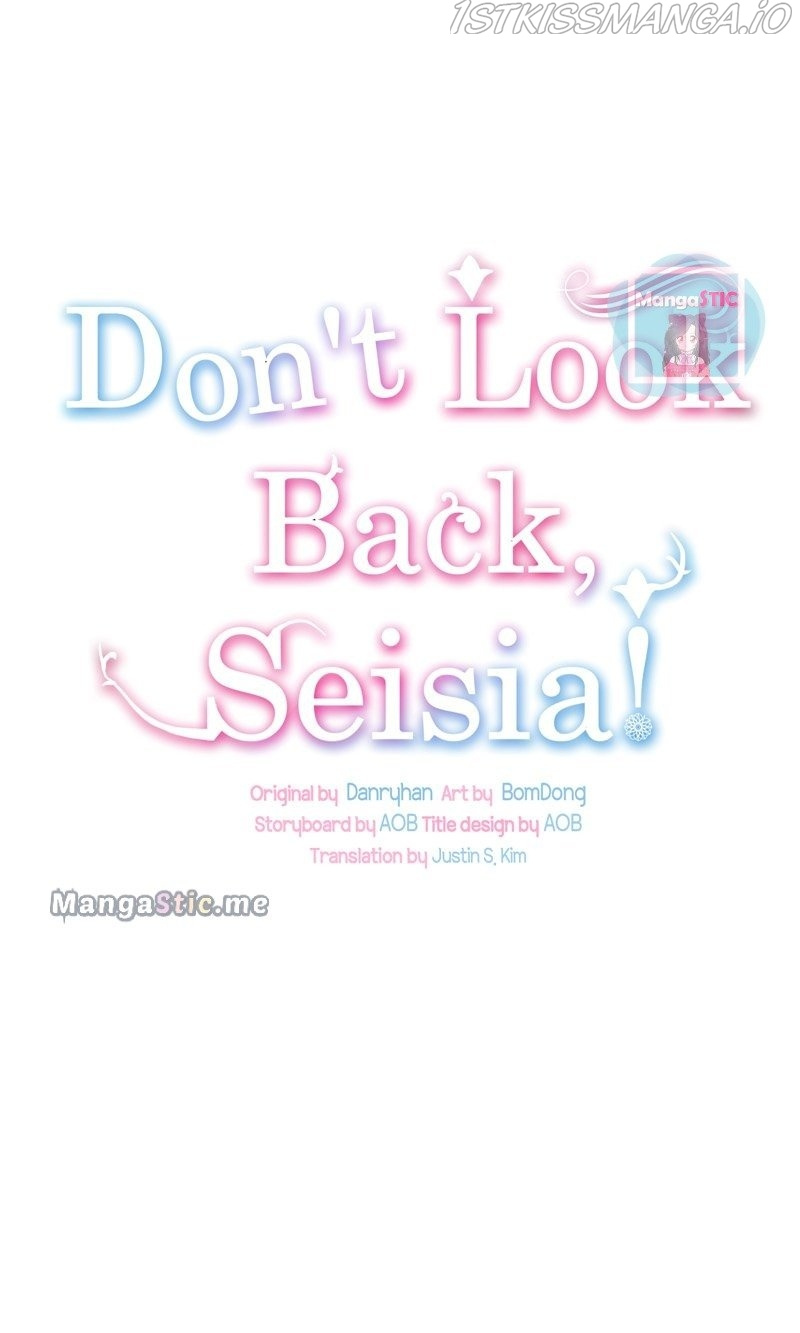 Don’T Look Back, Seisia! - Chapter 26