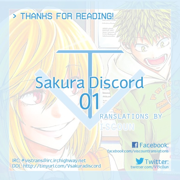 Sakura Discord - Chapter 1 : &Quot;Sakura&Quot; X &Quot;Sakura&Quot;