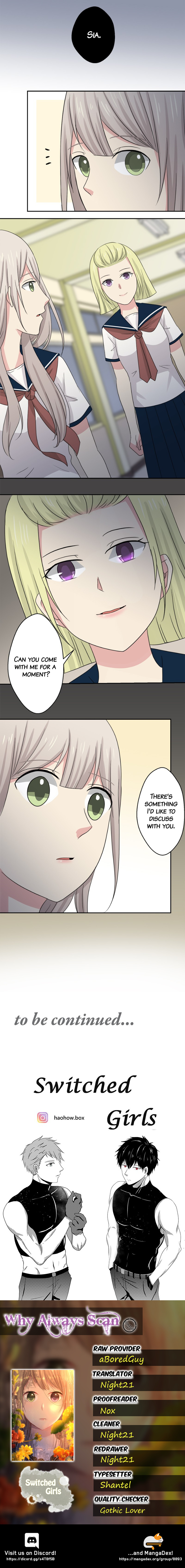 Switched Girls - Chapter 40: Do You Want To Change With Me?