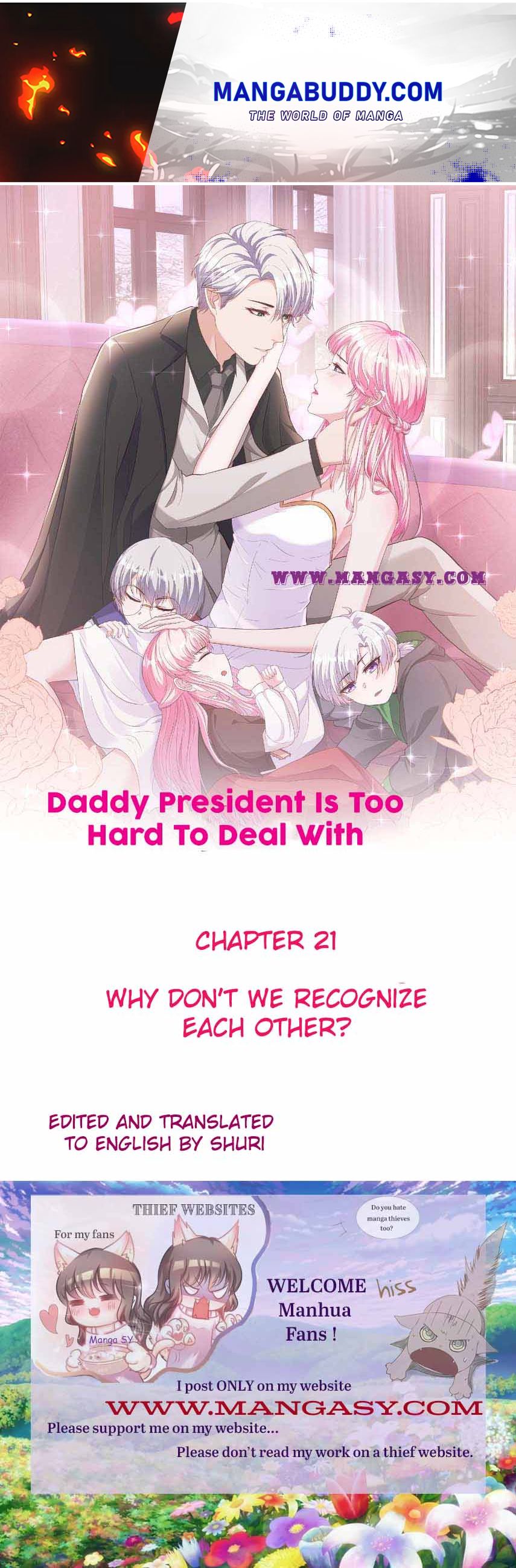 Daddy President Is Too Hard To Deal With - Chapter 21