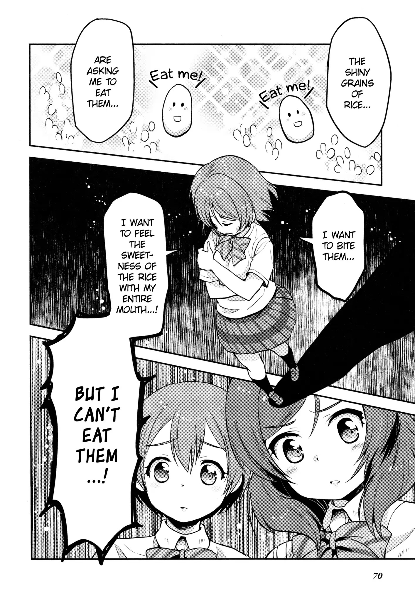 Love Live! Comic Anthology Μ's Precious Days - Chapter 6: I Want To Eat ☆ White Rice. (Hinata Nonoka)